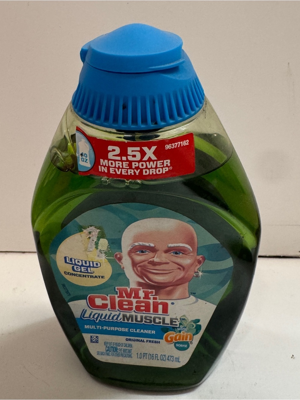 Mr Clean Liquid Muscle Multi Purpose Cleaner Gain Scent 16 OZ